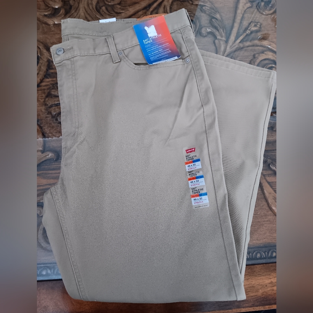 NWT Levi 541 Athletic TAPER Stretch 46x32 Pants